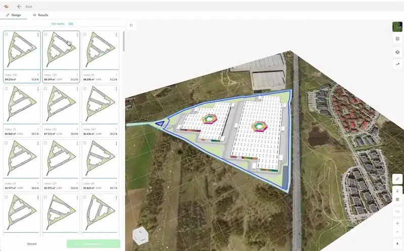 Logistics centers generator